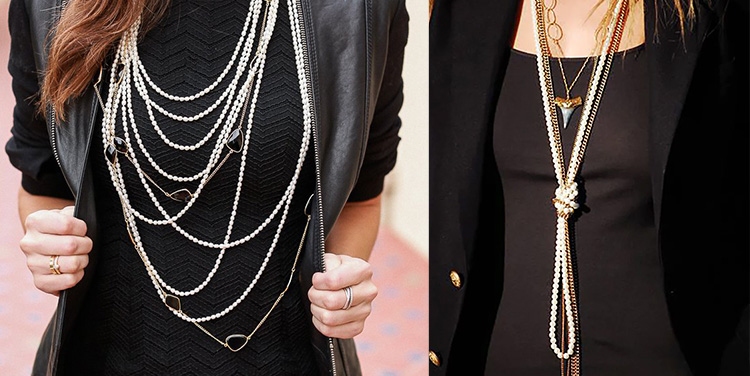 Style Pearl Rope Necklace